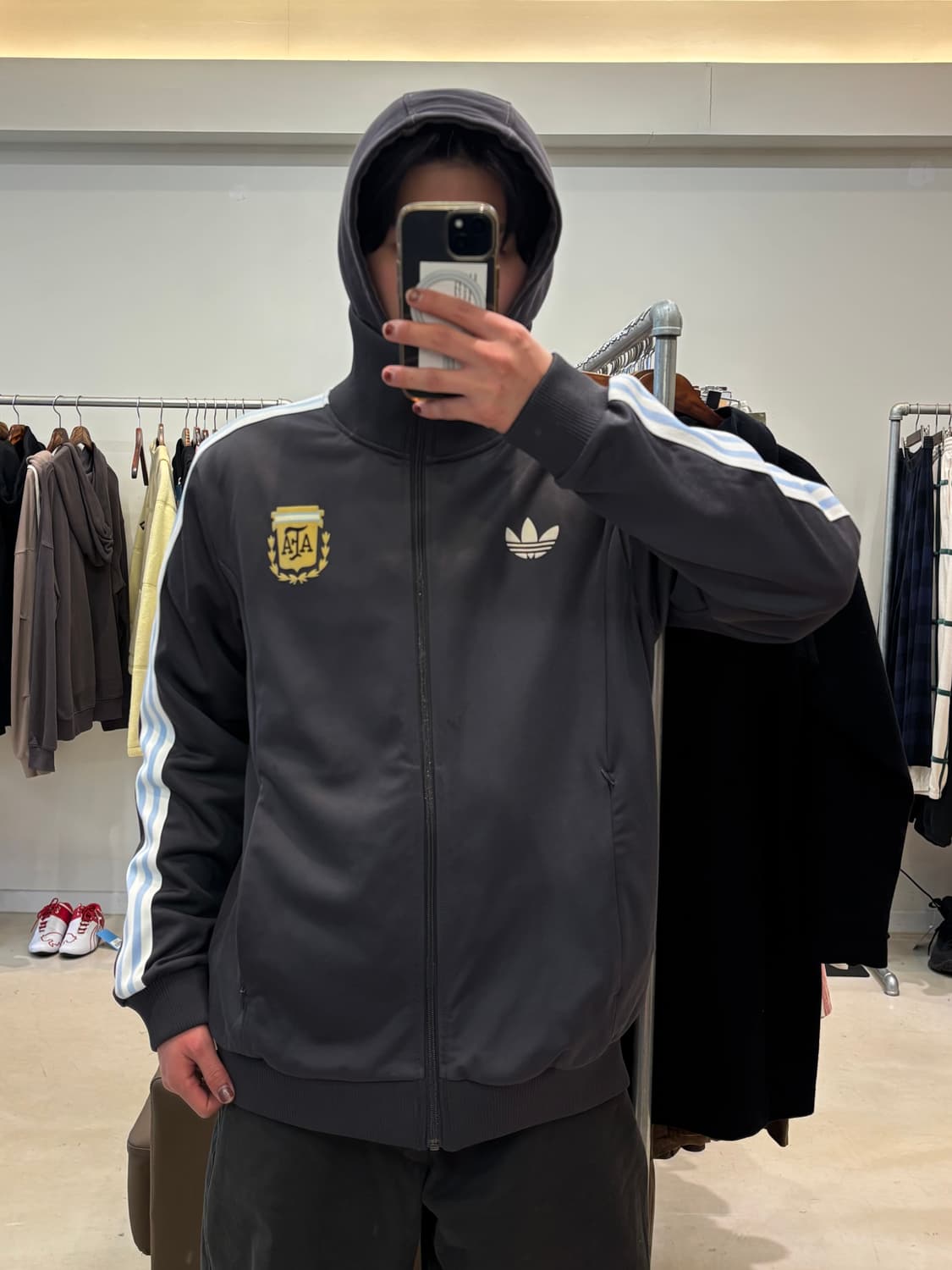 아디다스 아르헨티나 베켄바우어 트랙탑 져지 상품이미지7