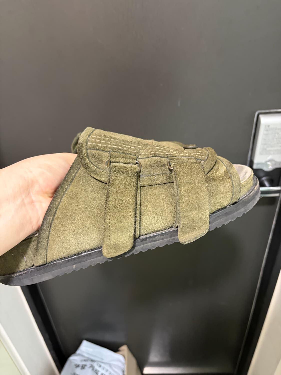 폴리테루 점보슬리퍼 올리브4 상품이미지3