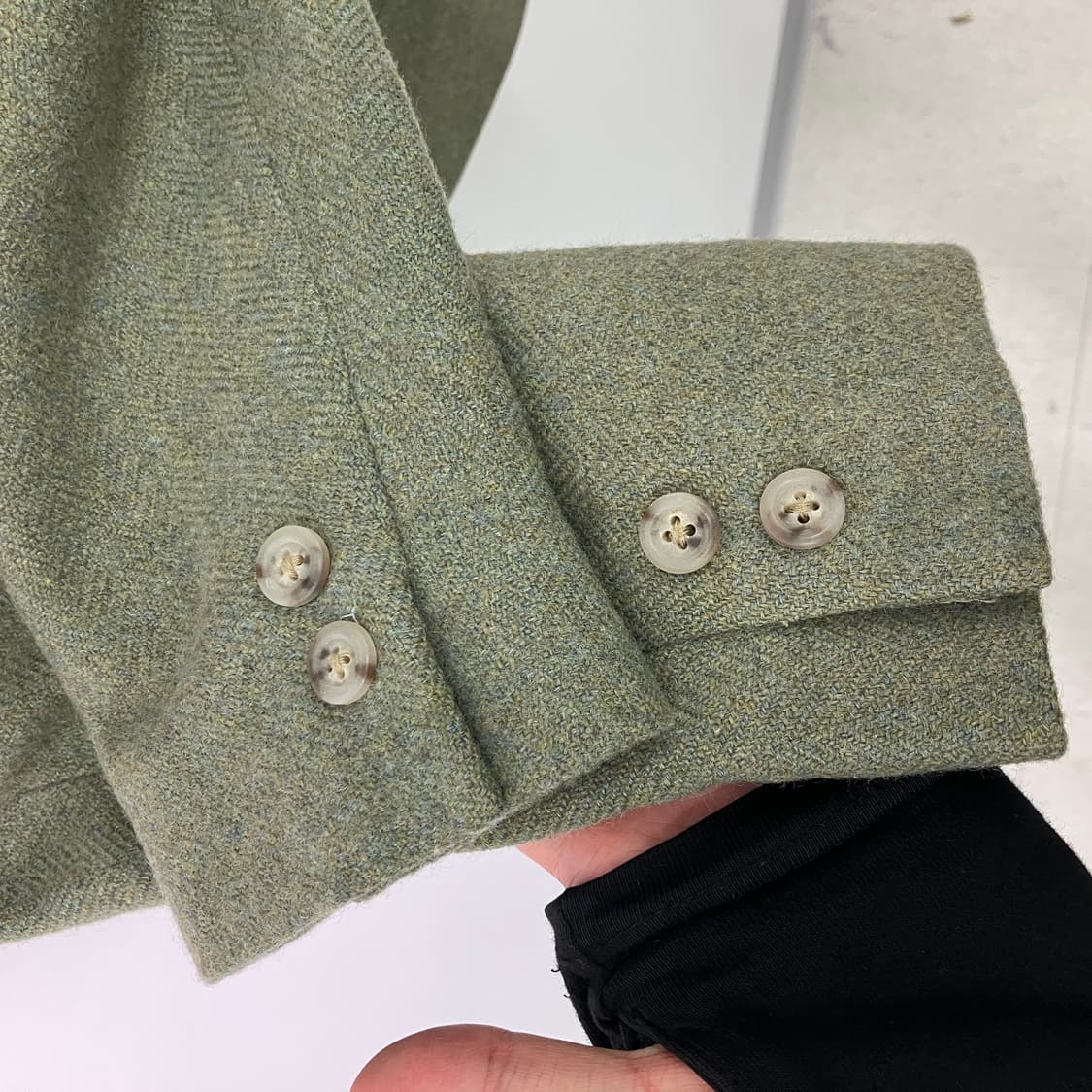 랄프로렌 카키 헤링본 울자켓  상품이미지6