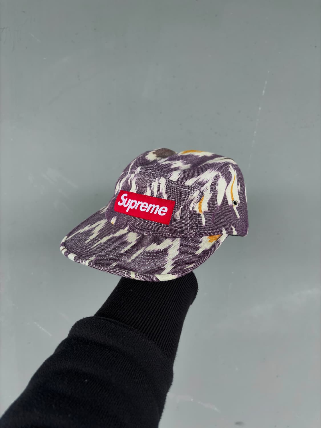 슈프림 Made in U.S.A 12SS IKAT 캠프캡 상품이미지4