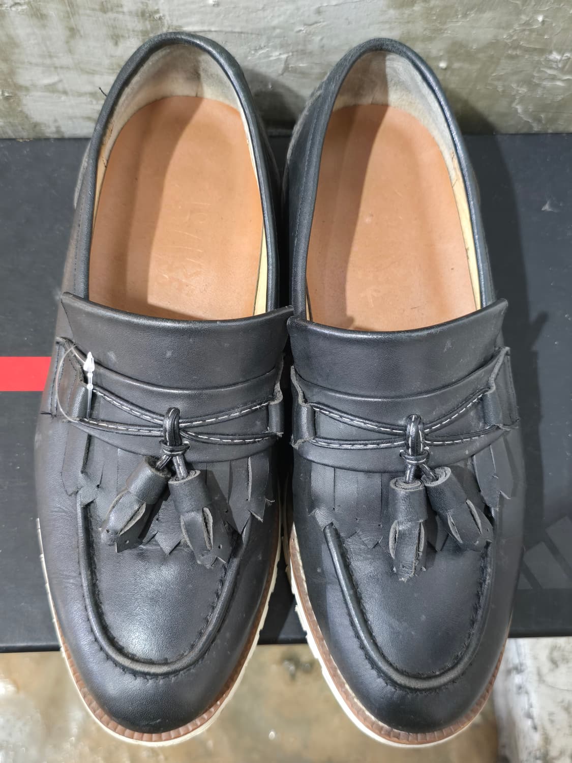 블랙 남성구두 250 상품이미지1