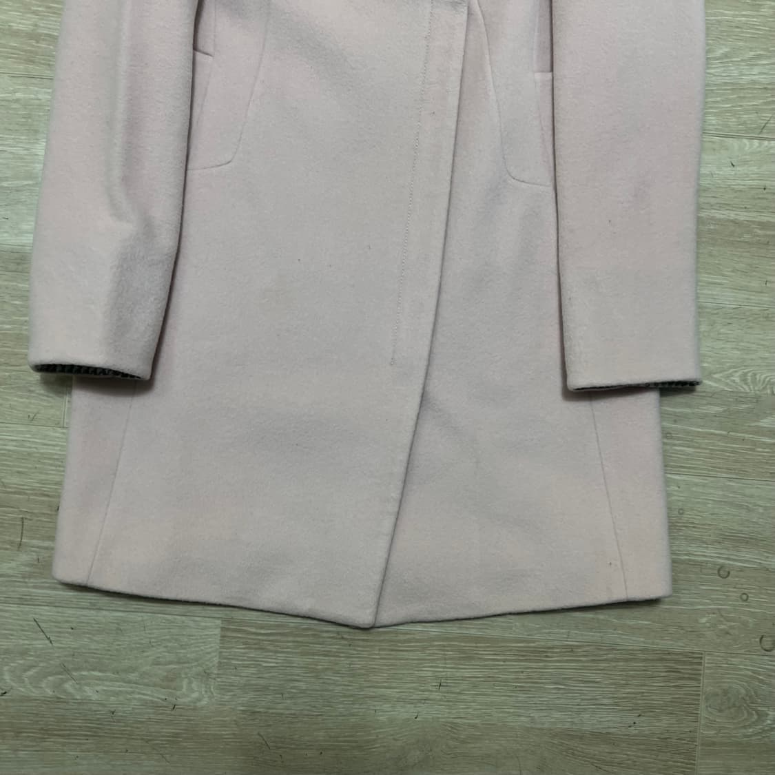 JJ 지고트 여성 모직 비스코스 코트 [핑크] 85-88-155 상품이미지3