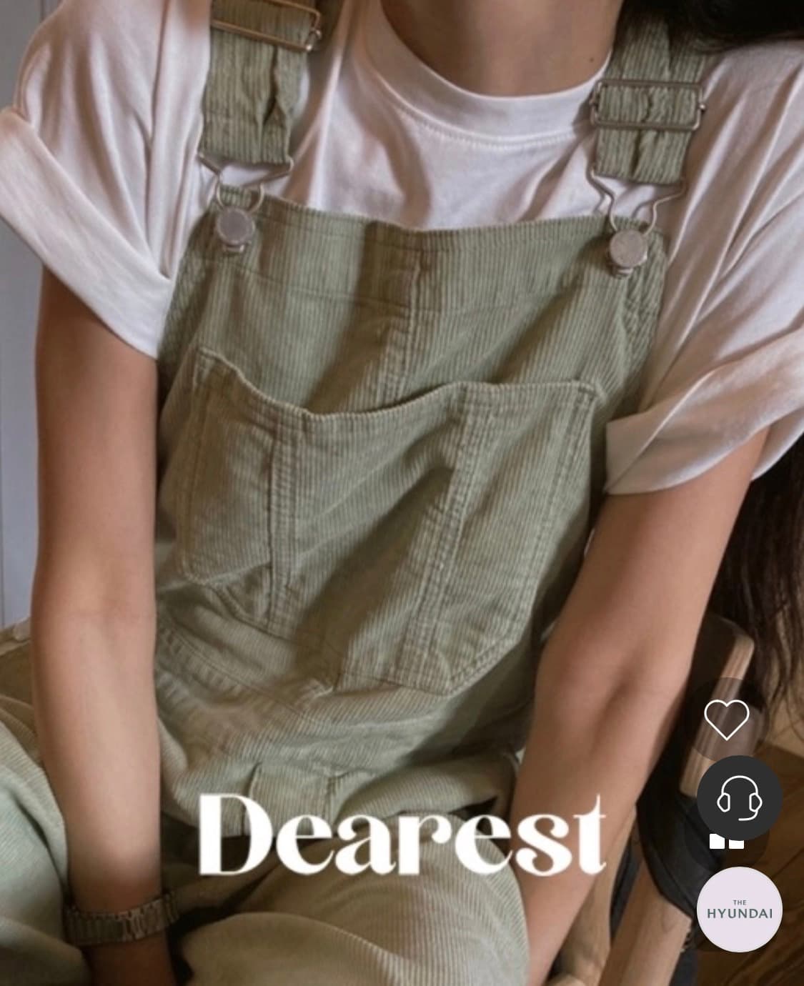 디어리스트 오버롤 green 상품이미지8