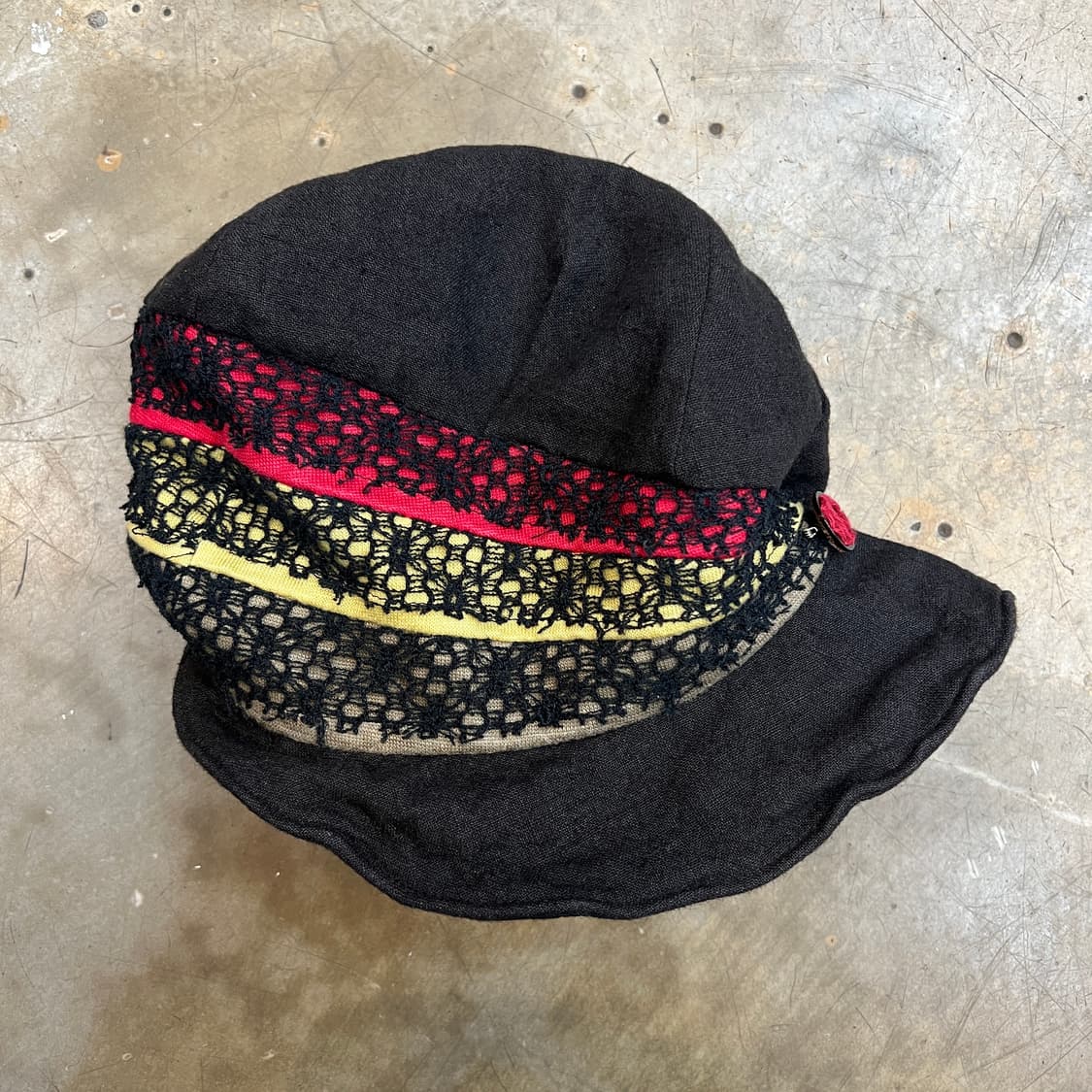 CA4LA 린넨 와이어 언발 버킷햇 상품이미지5