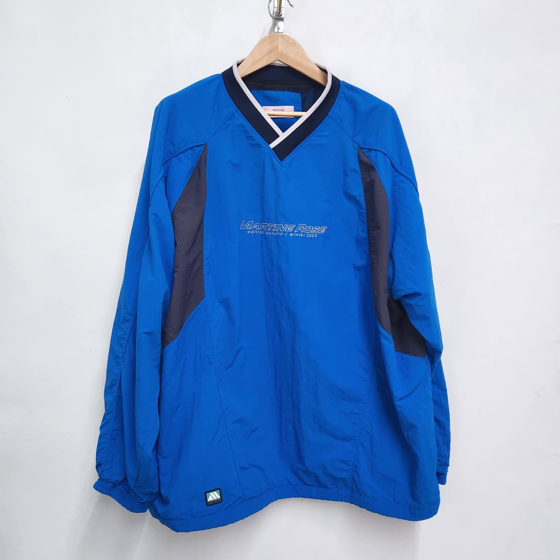 마틴로즈 23AW 스포츠 풀오버 바람막이 자켓 빅사이즈 상품이미지1