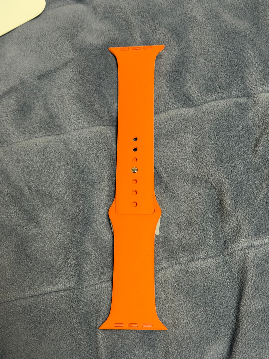 (정품)애플워치 에르메스 실리콘 스트랩 오랑쥬 (44-49mm용) 상품이미지2