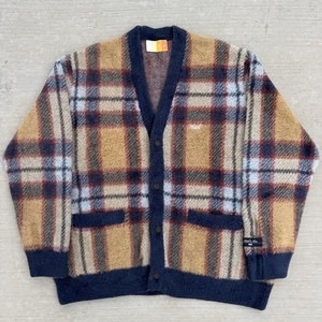 Kith 키쓰 플레이드 모헤어 헤비 가디건 상품이미지1