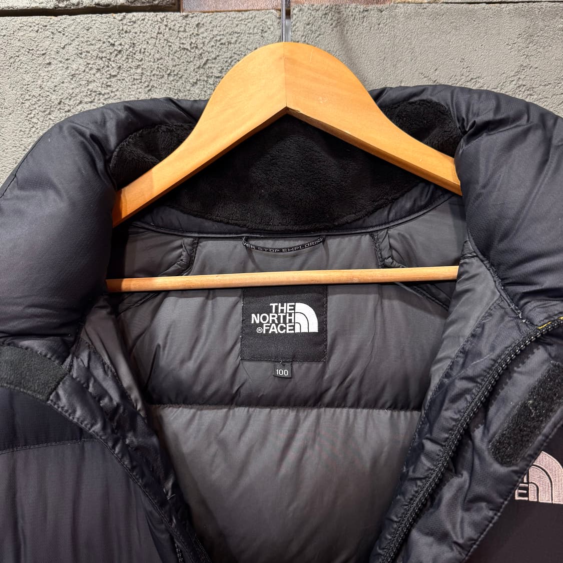 노스페이스 700 하이벤트 구스다운 블랙 패딩 (L)  상품이미지7