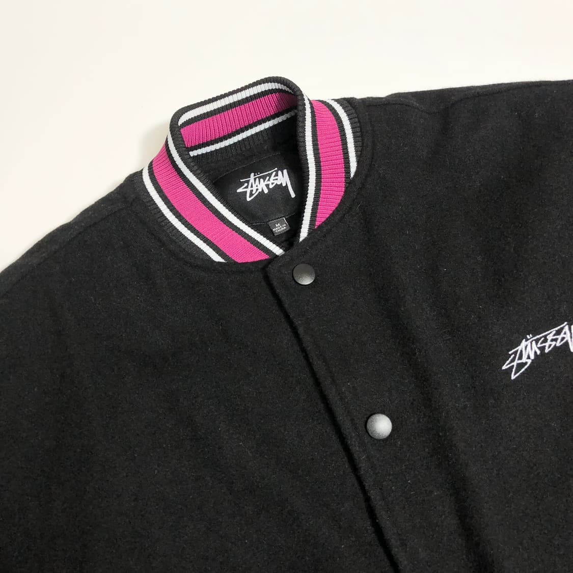 스투시 바시티 스타디움 점퍼 m 상품이미지3