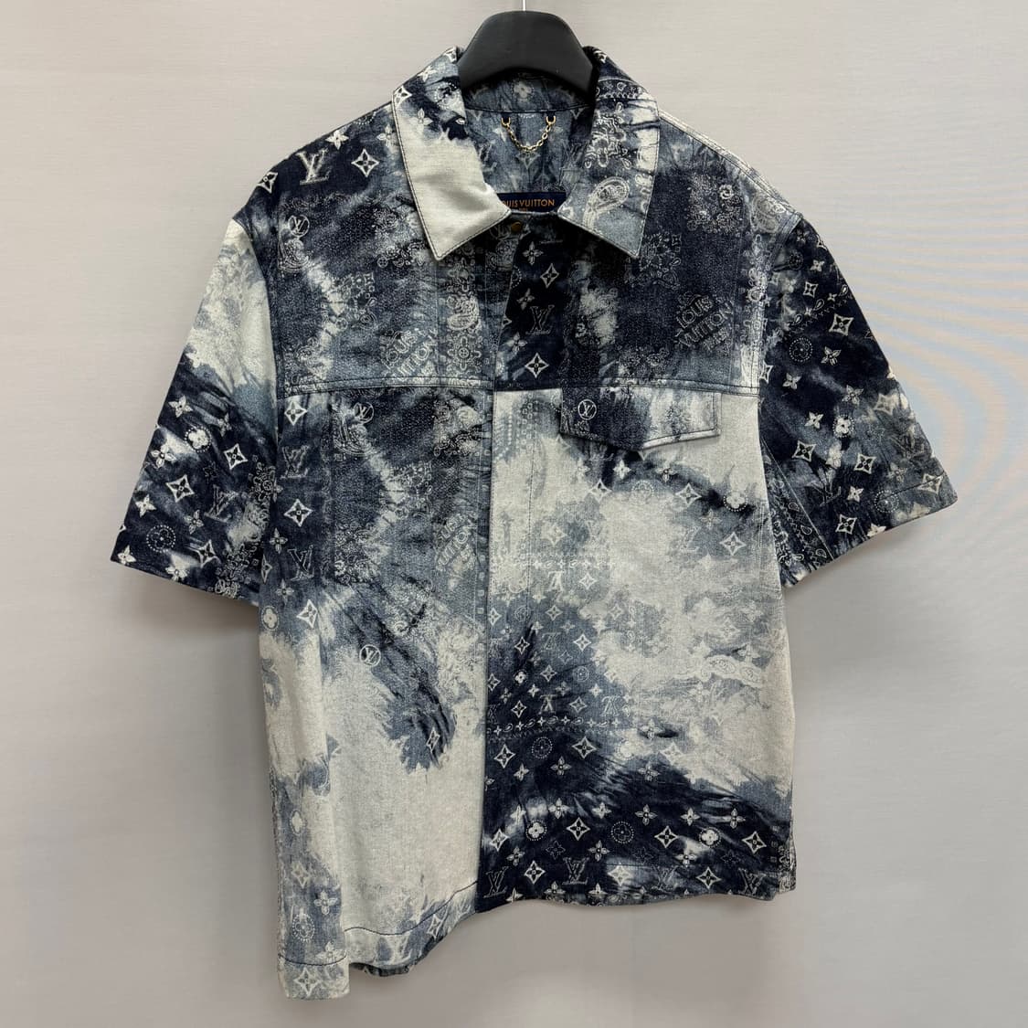 루이비통 모노그램 반다나 데님 셔츠 (105) 상품이미지3