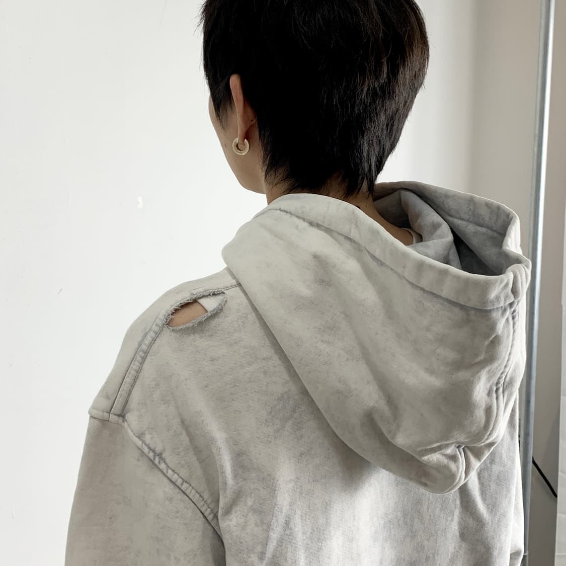 알케미스트 데미지 디스트레스드 풀오버 후드 상품이미지6