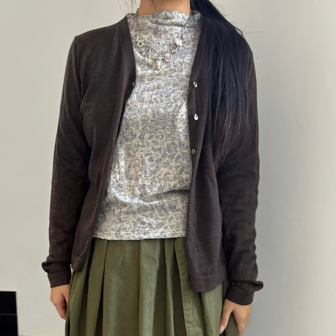 플라워 레이어드 긴팔티 상품이미지2