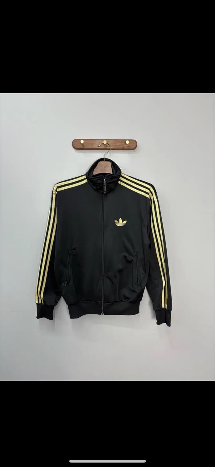 아디다스 파이어버드 블랙앤골드 트랙탑져지 H1477 상품이미지2