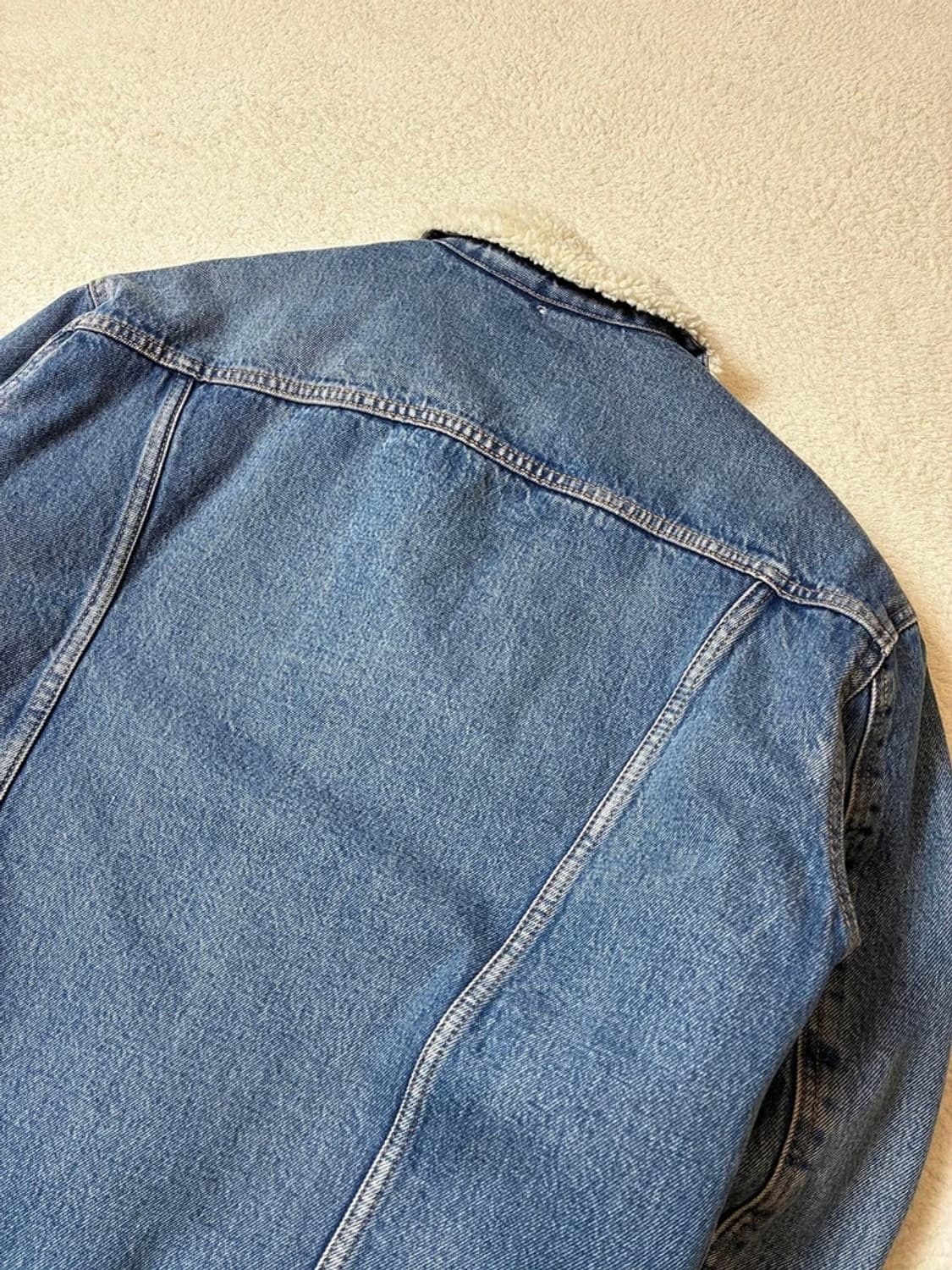 리바이스 00's 양털 워시드 데님 트러커 자켓 PN7265 상품이미지7