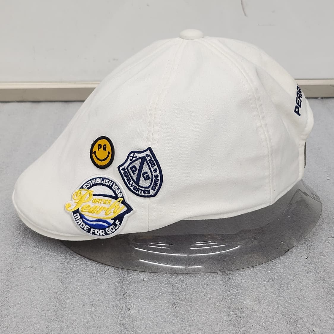 파리게이츠 국내정품 헌팅캡 화이트 56cm 상품이미지3