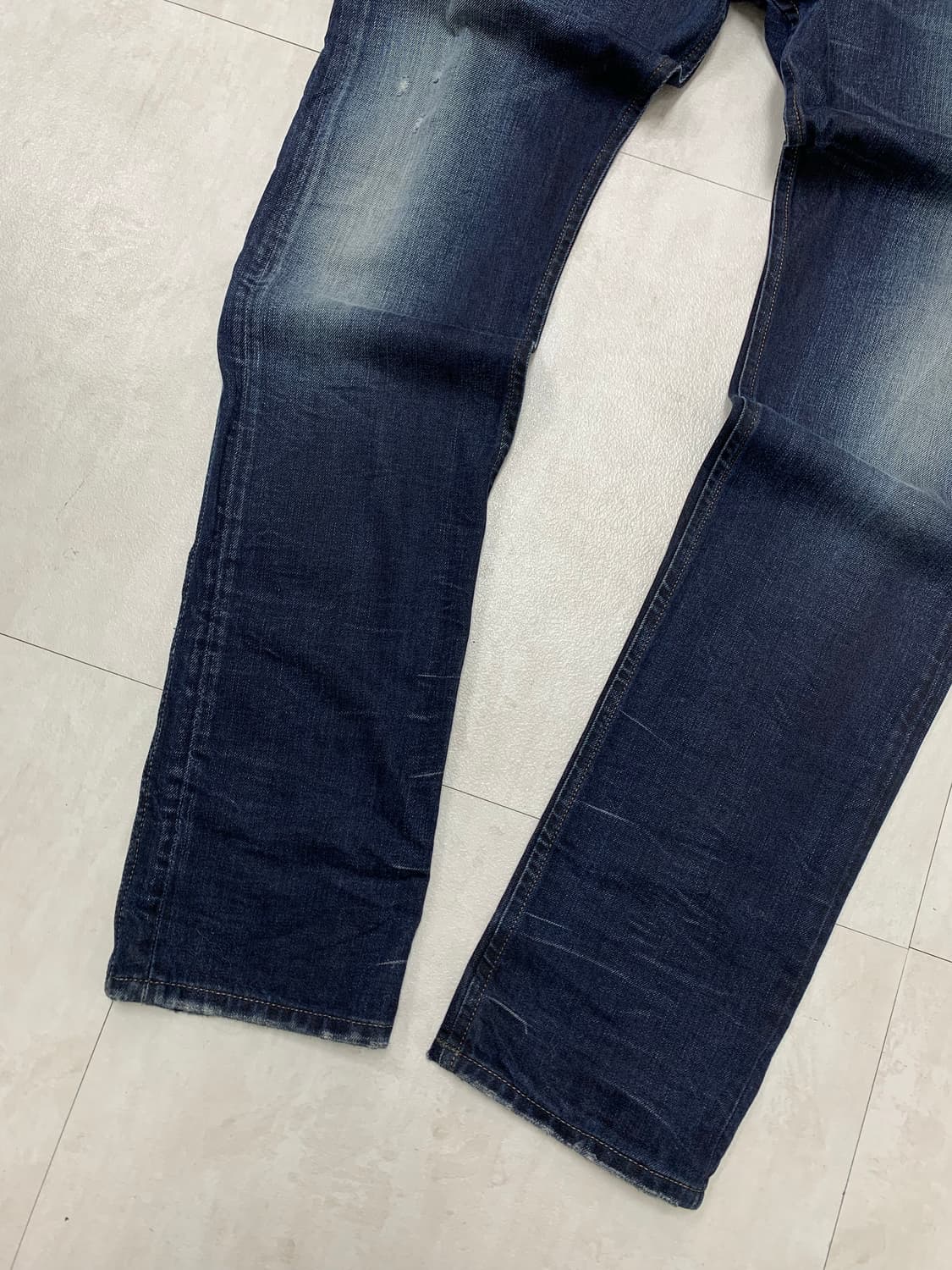 디젤 진청 스트레이트 데님 팬츠#101 상품이미지3