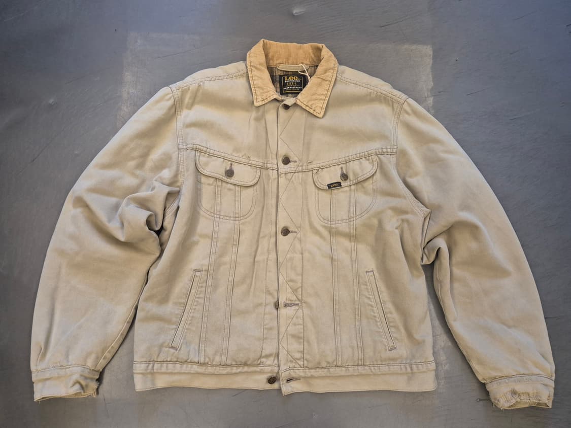 80s Lee corduroy collar jacket 상품이미지1