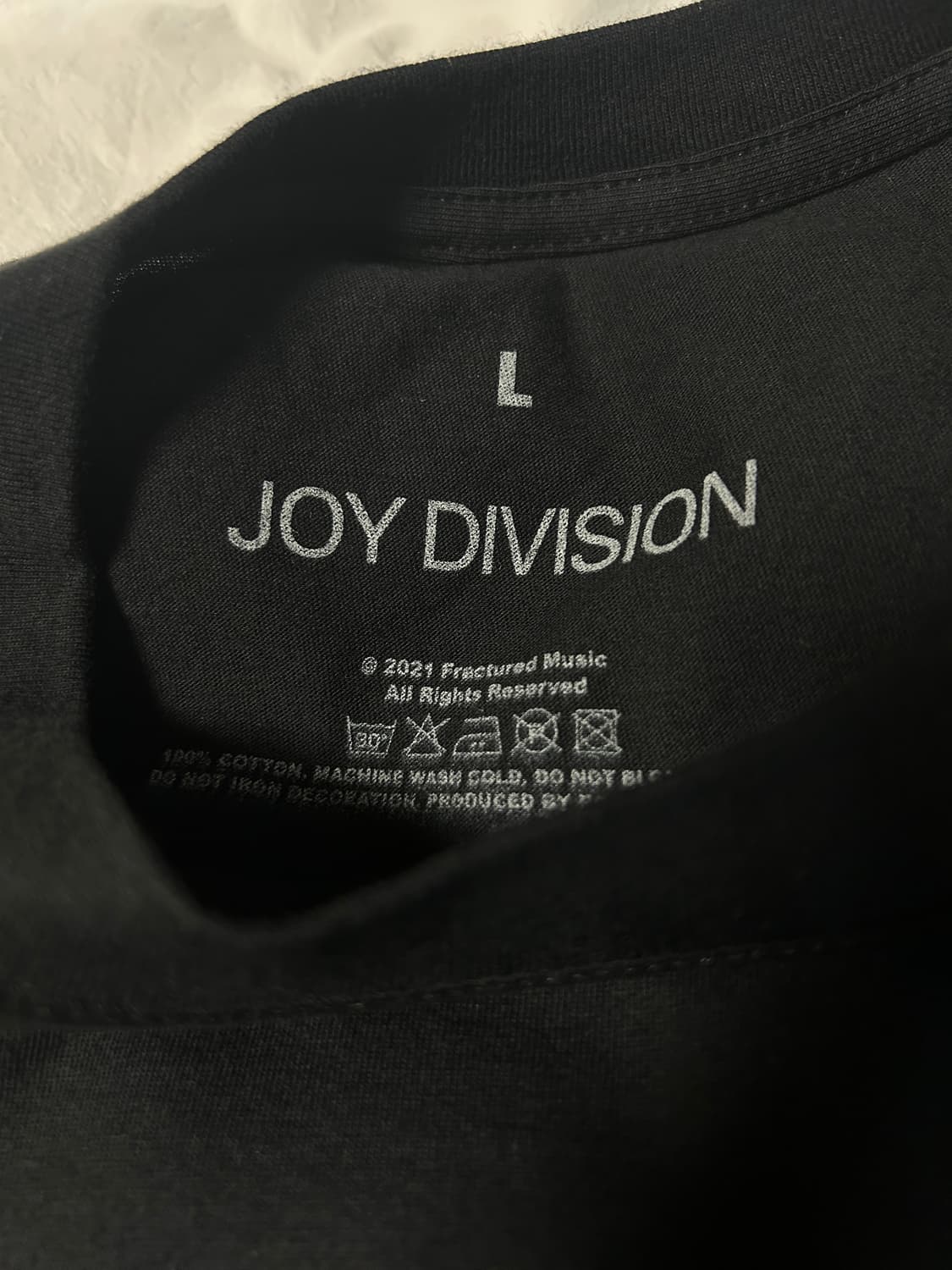 조이디비전 티셔츠 joy division 상품이미지2