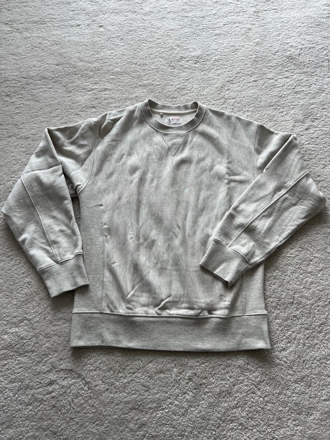 더레스큐 코튼 맨투맨 오트밀 상품이미지2