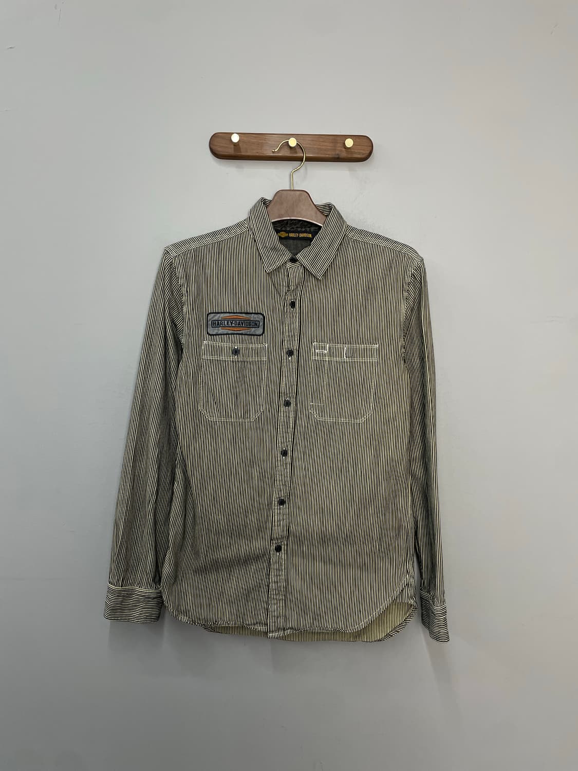 할리 데이비슨 히코리 워크셔츠 H2283 상품이미지2