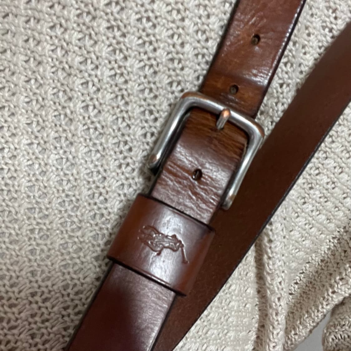 POLO RALPH LAUREN LEATHER BELT 상품이미지2