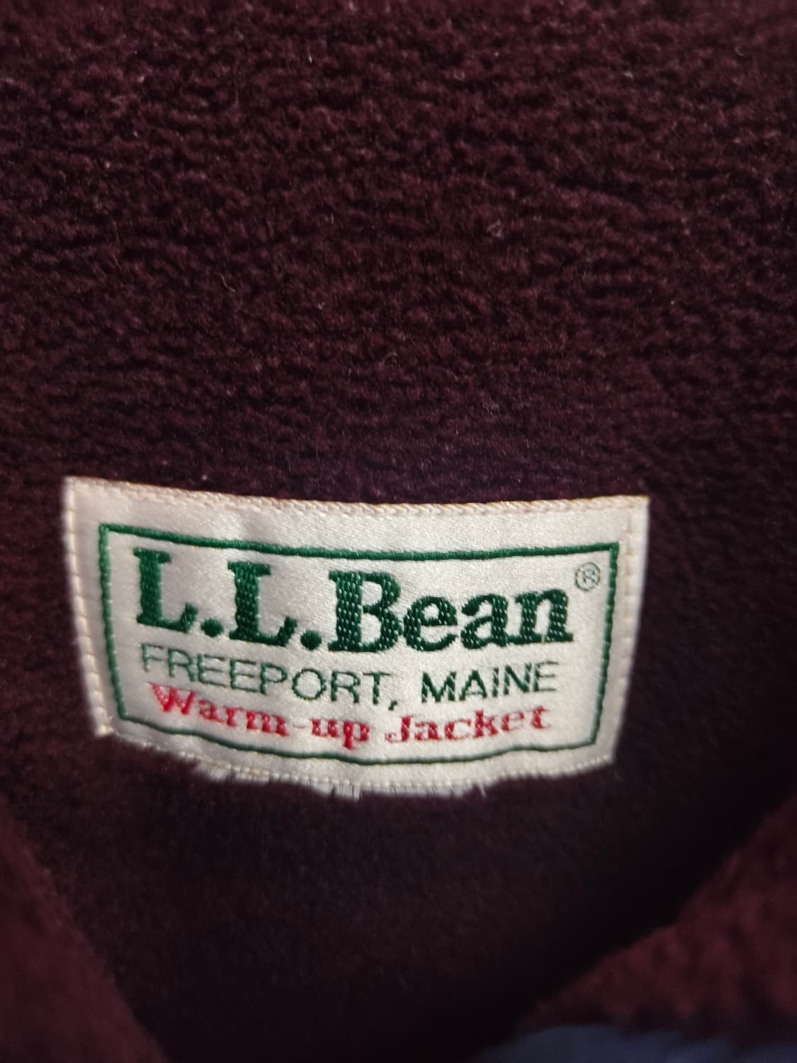 L.L.Bean 엘엘빈 90's 빈티지 네이비 블루종 자켓 팝니다 상품이미지4