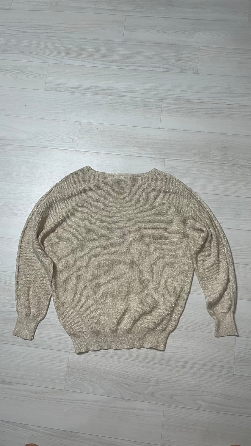 히메갸루깔 글리터 빤짝이 니트 상품이미지3