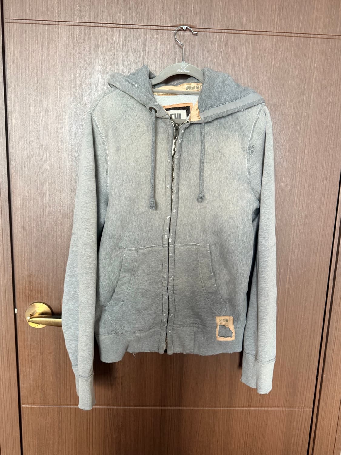 루엘 ruhel 빈티지 후드집업 S 상품이미지1