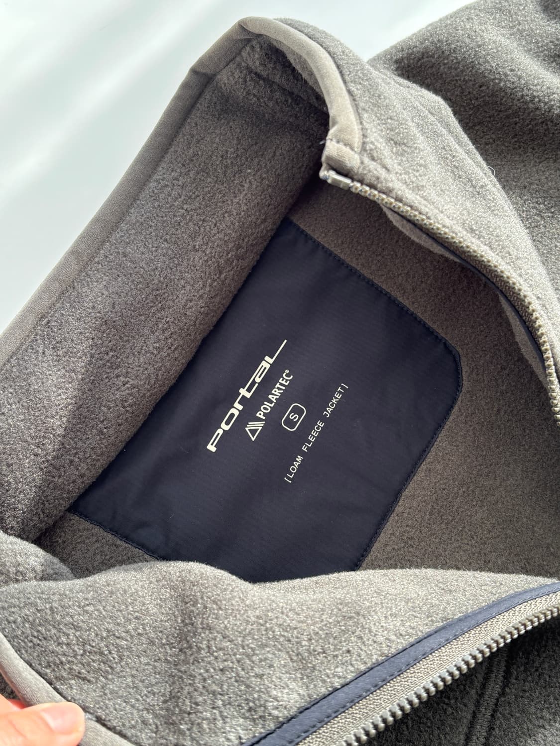 포탈Portal POLARTEC 플리스 자켓 S 새상품 상품이미지3