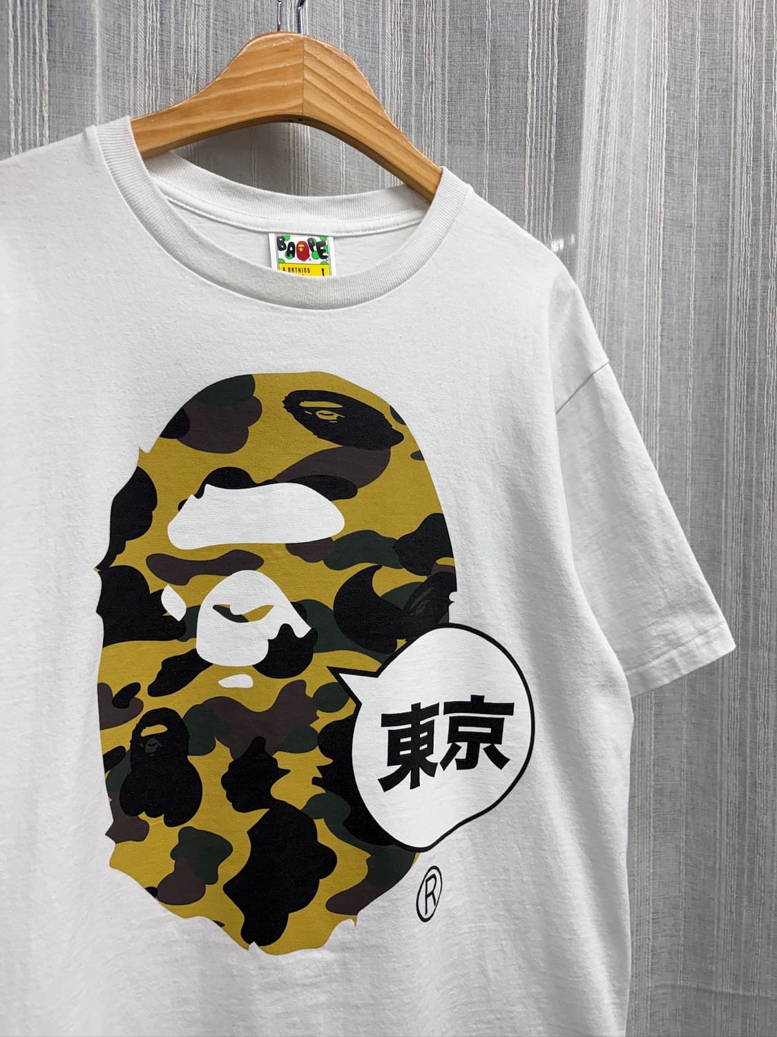 베이프 도쿄 시티 카모 빅헤드 반팔 티셔츠  상품이미지2