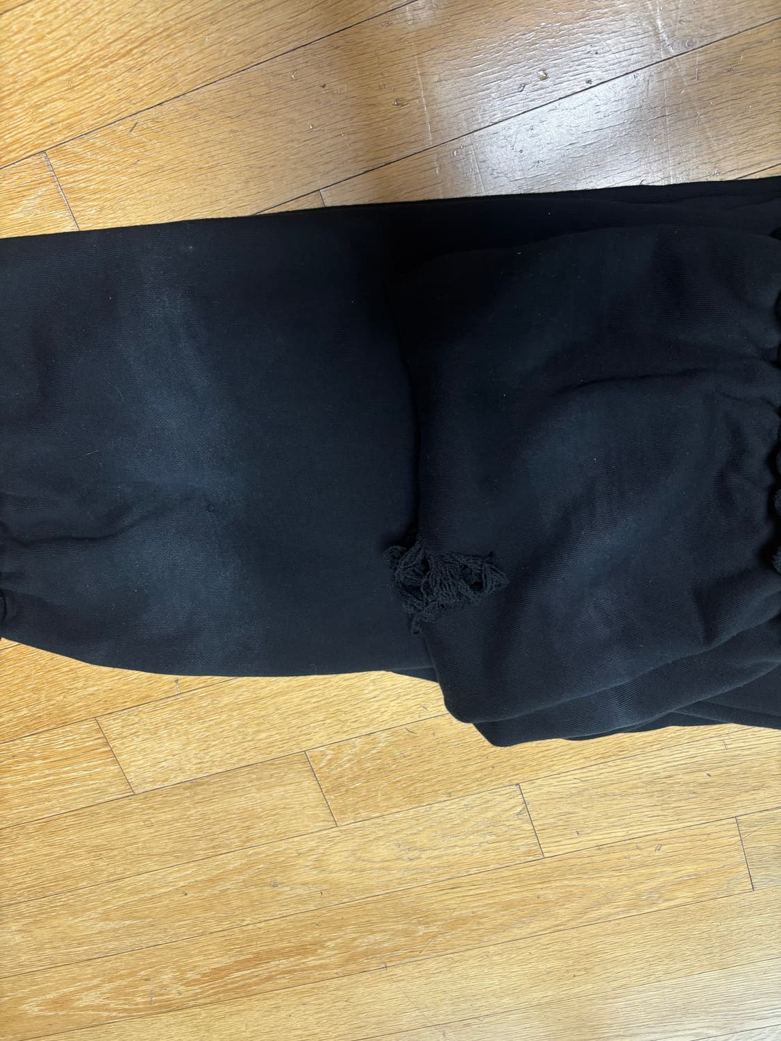 트리밍버드 Scratch Damage Wide Sweat Pants [  상품이미지6