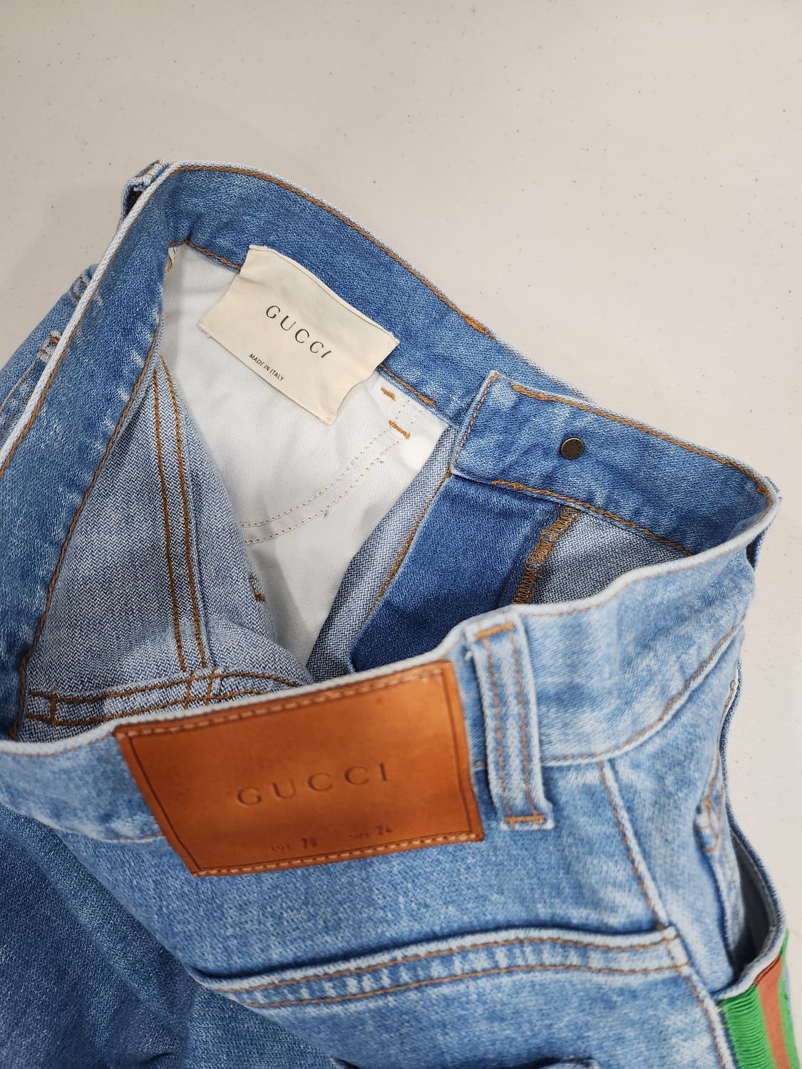 구찌 데님 여성 청바지 상품이미지3