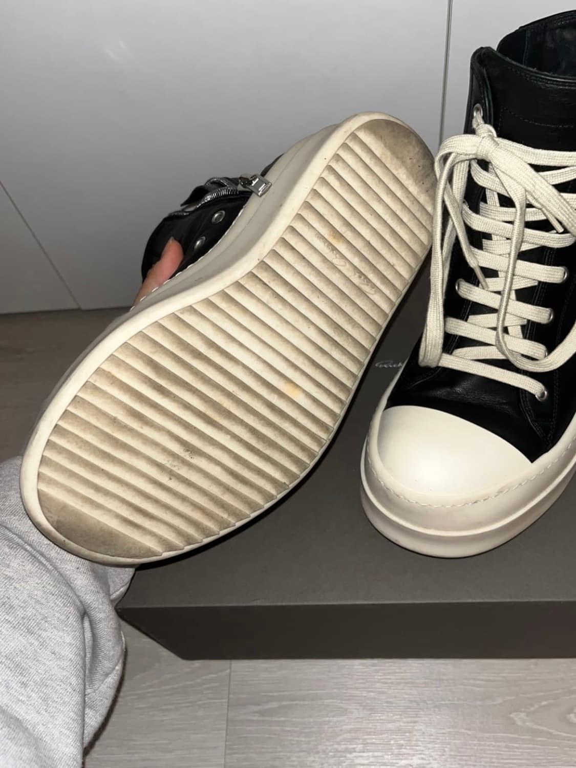 릭오웬스 rickowens 메가 범퍼 스니커즈 38 상품이미지3