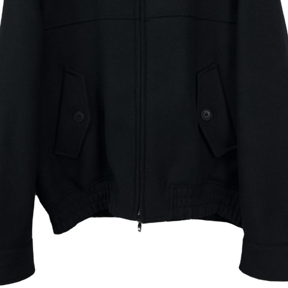 [키뮤어] 오버핏 모직 바라쿠타 블루종 자켓 블랙 M19052 상품이미지5