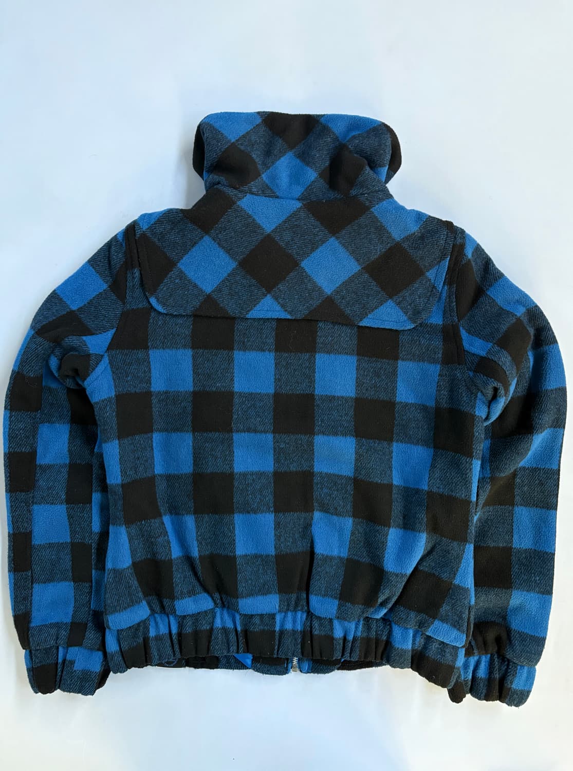 아디다스 빈티지 파이어버드 체크 집업 자켓 상품이미지3