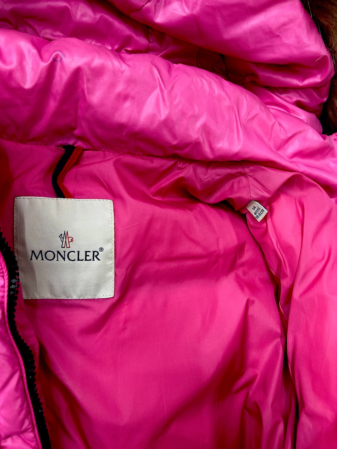 몽클레어 프라곤 핑크 패딩(14세/성인55가능) 상품이미지8