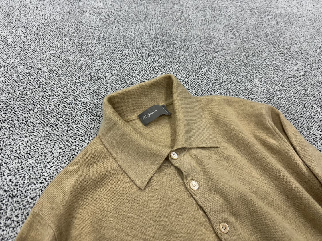 벨그라비아 이태리 케시미어 카라니트 상품이미지3