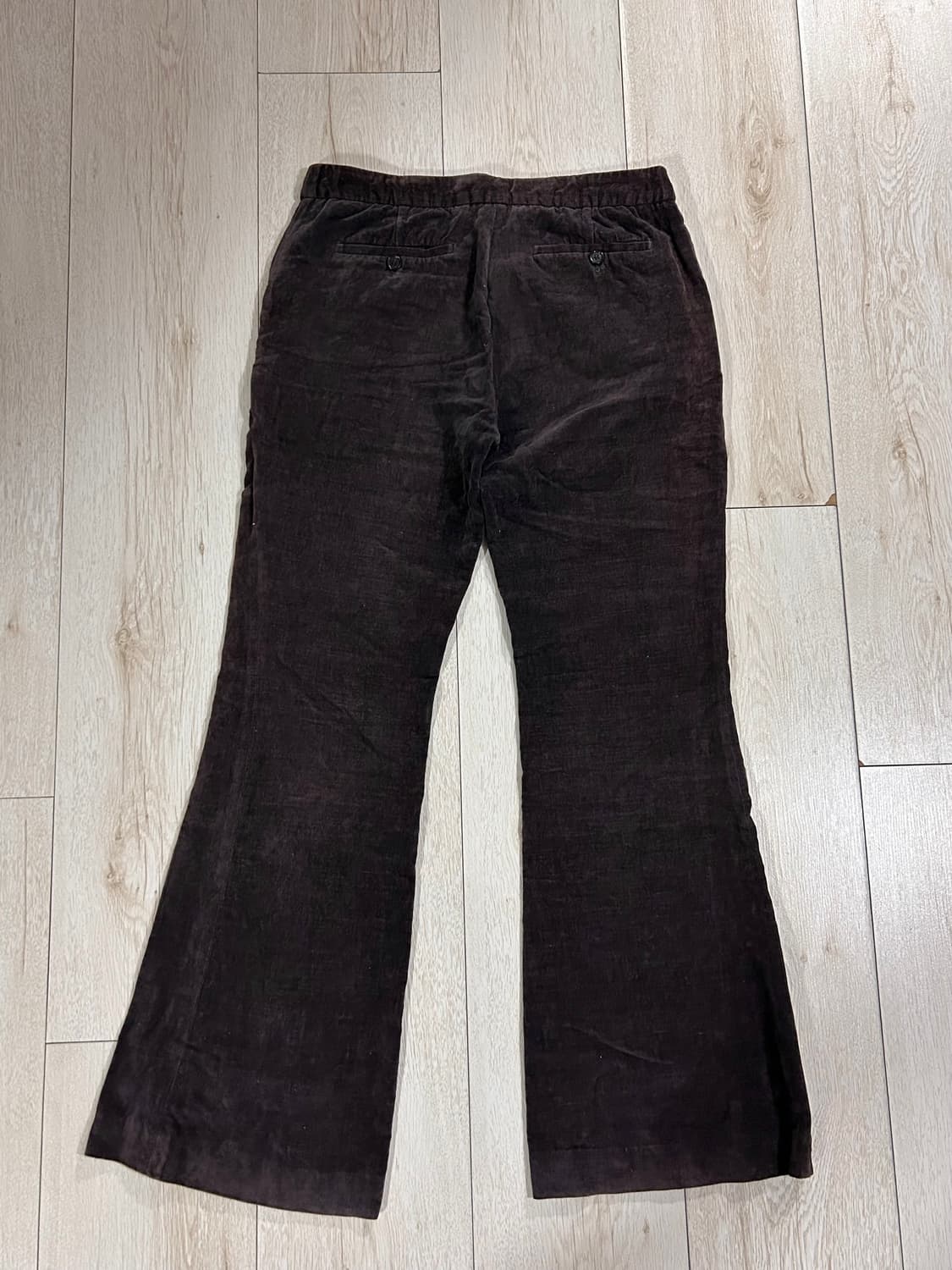 Yang Li 플레어 트라우저 벨벳 40 상품이미지2