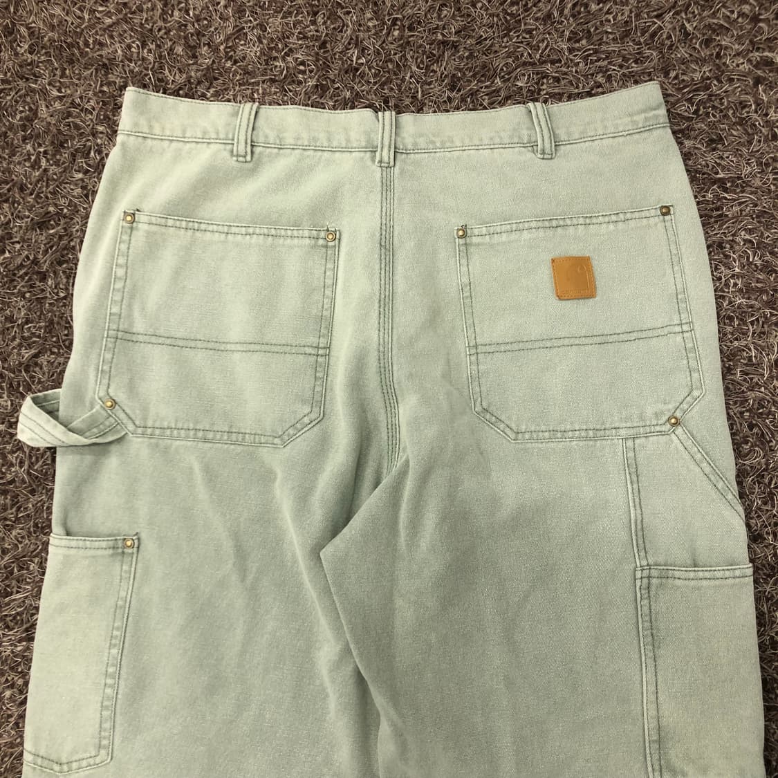 칼하트 더블니 카펜터 워크 팬츠 B136-Mos 상품이미지5