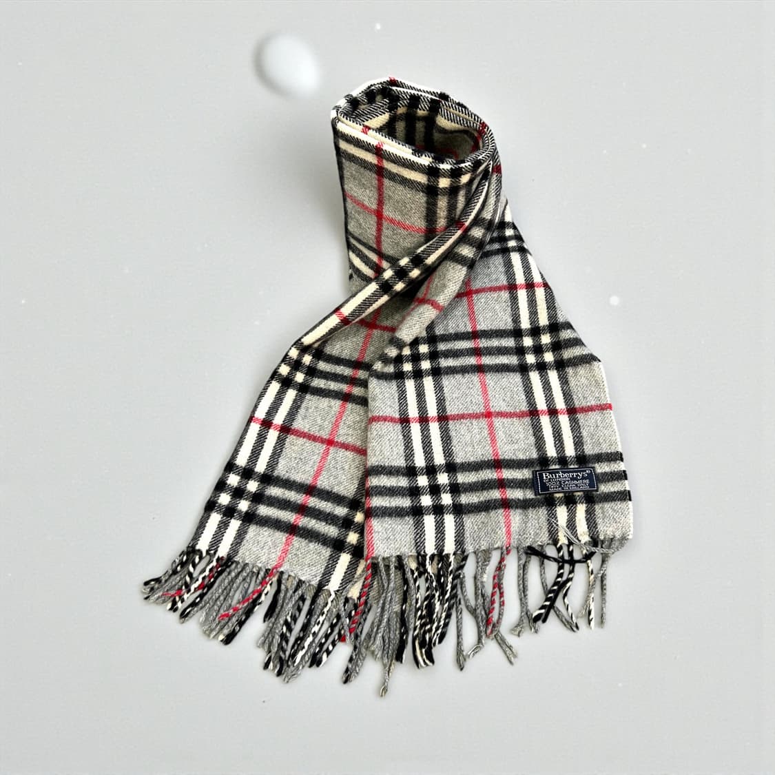 .버버리 캐시미어 노바체크 머플러 상품이미지5
