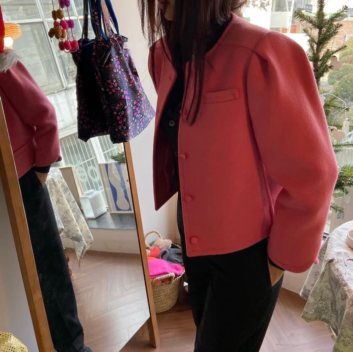 ouilara 위라라 트위기 자켓 상품이미지1