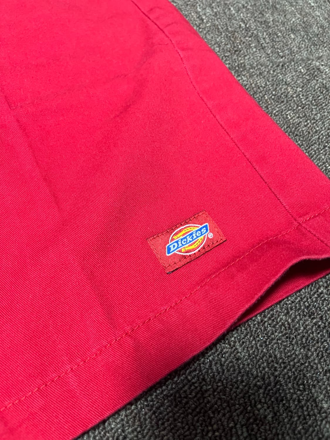 디키즈 치노 숏팬츠 레드 상품이미지3