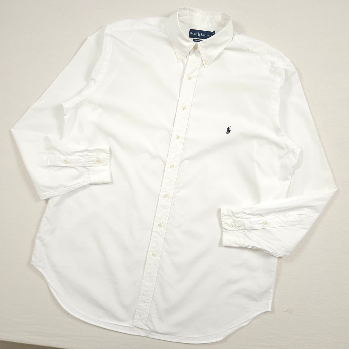 2XL(110) 폴로랄프로렌 화이트 포플린셔츠 상품이미지2