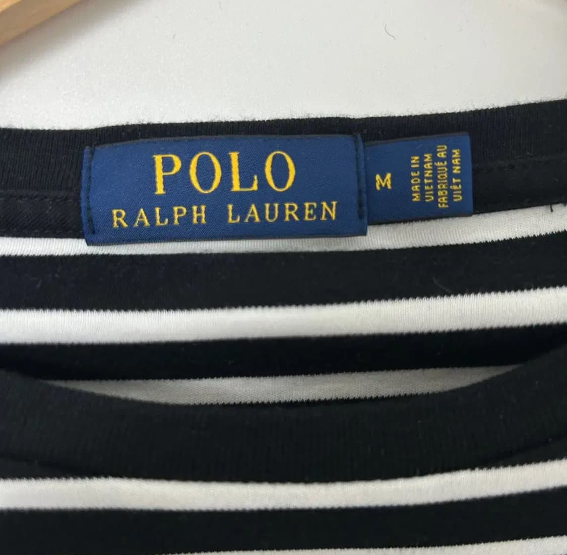 폴로 랄프로렌 스트라이프 긴팔 티셔츠 엄성현 상품이미지2