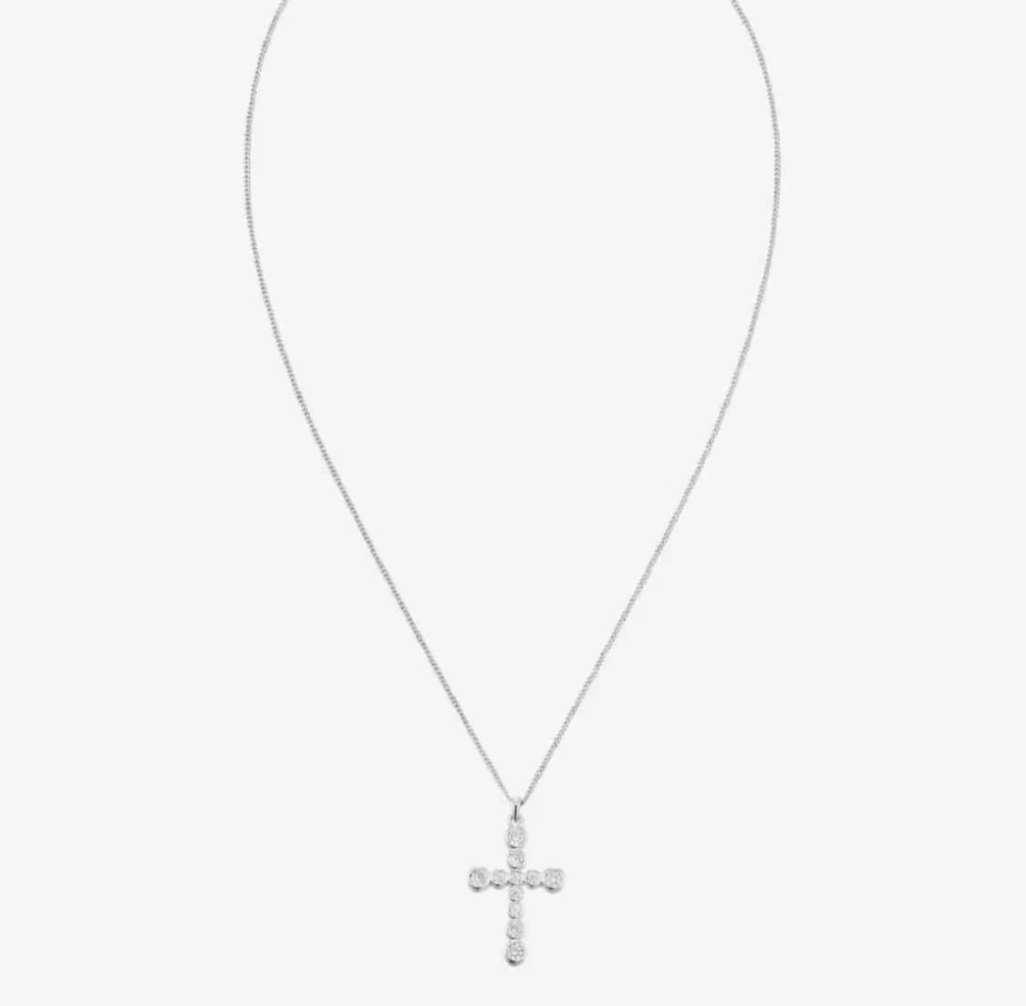 넘버링 목걸이 3729 화이트 상품이미지1