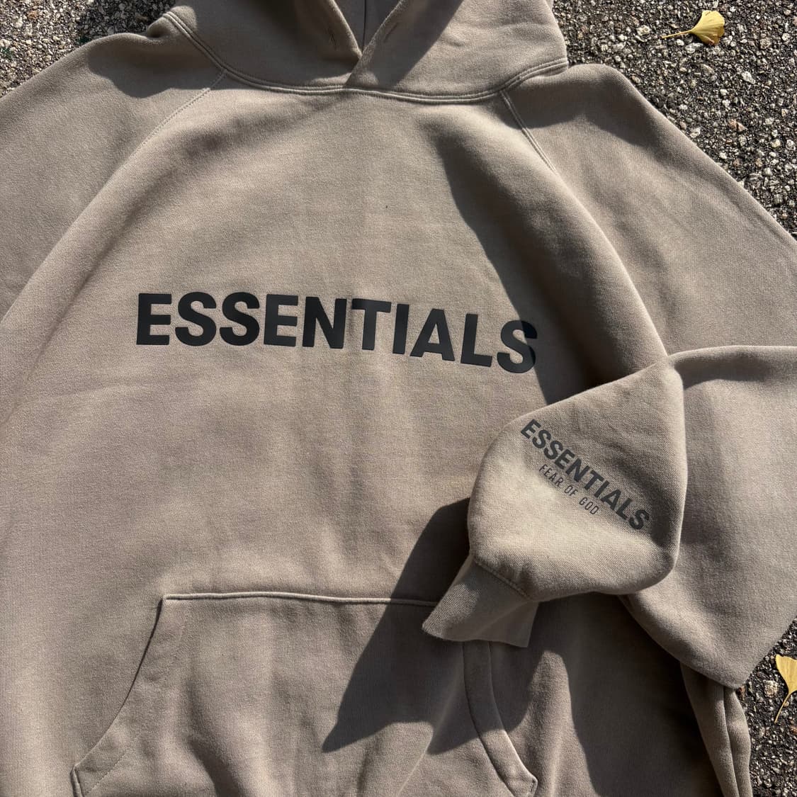 에센셜 피어오브갓 아플리케 스웻 후드티 XL 상품이미지3