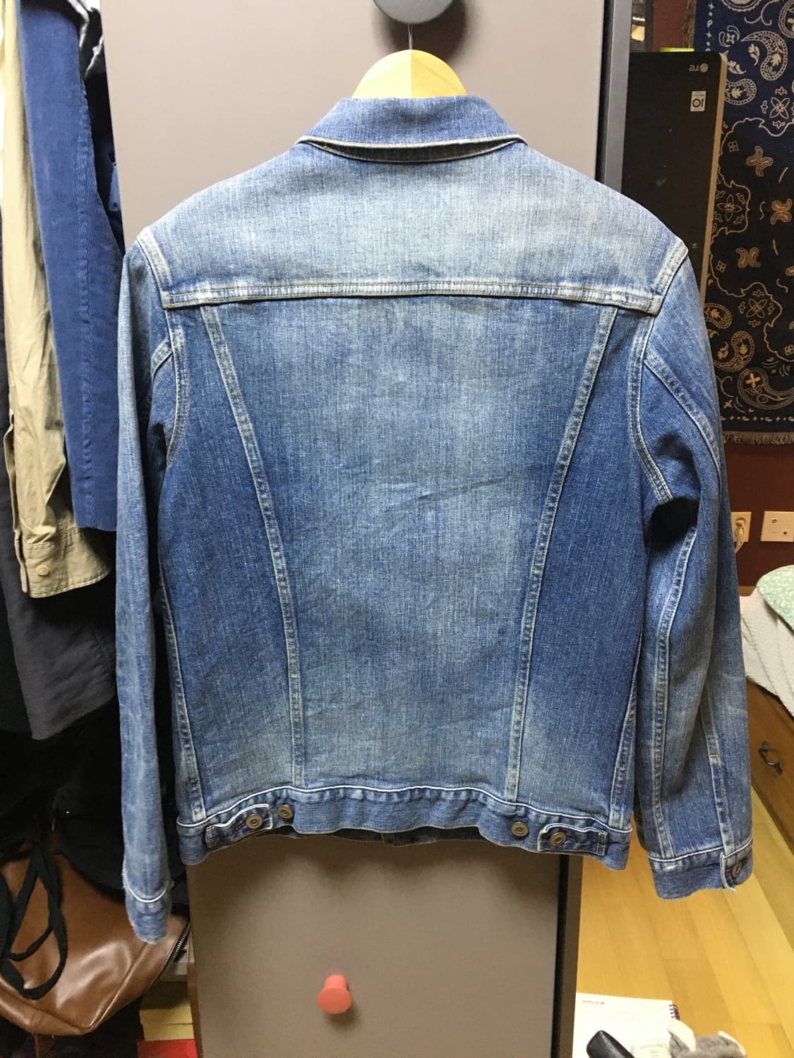 Quadro japan denim jacket 상품이미지8