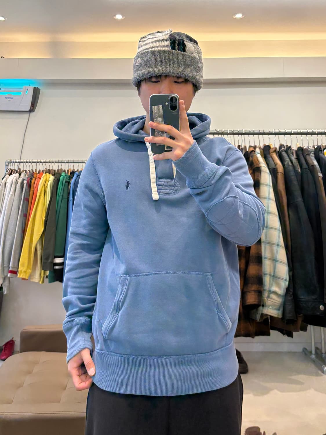 폴로 랄프로렌 럭비 후드티 상품이미지9