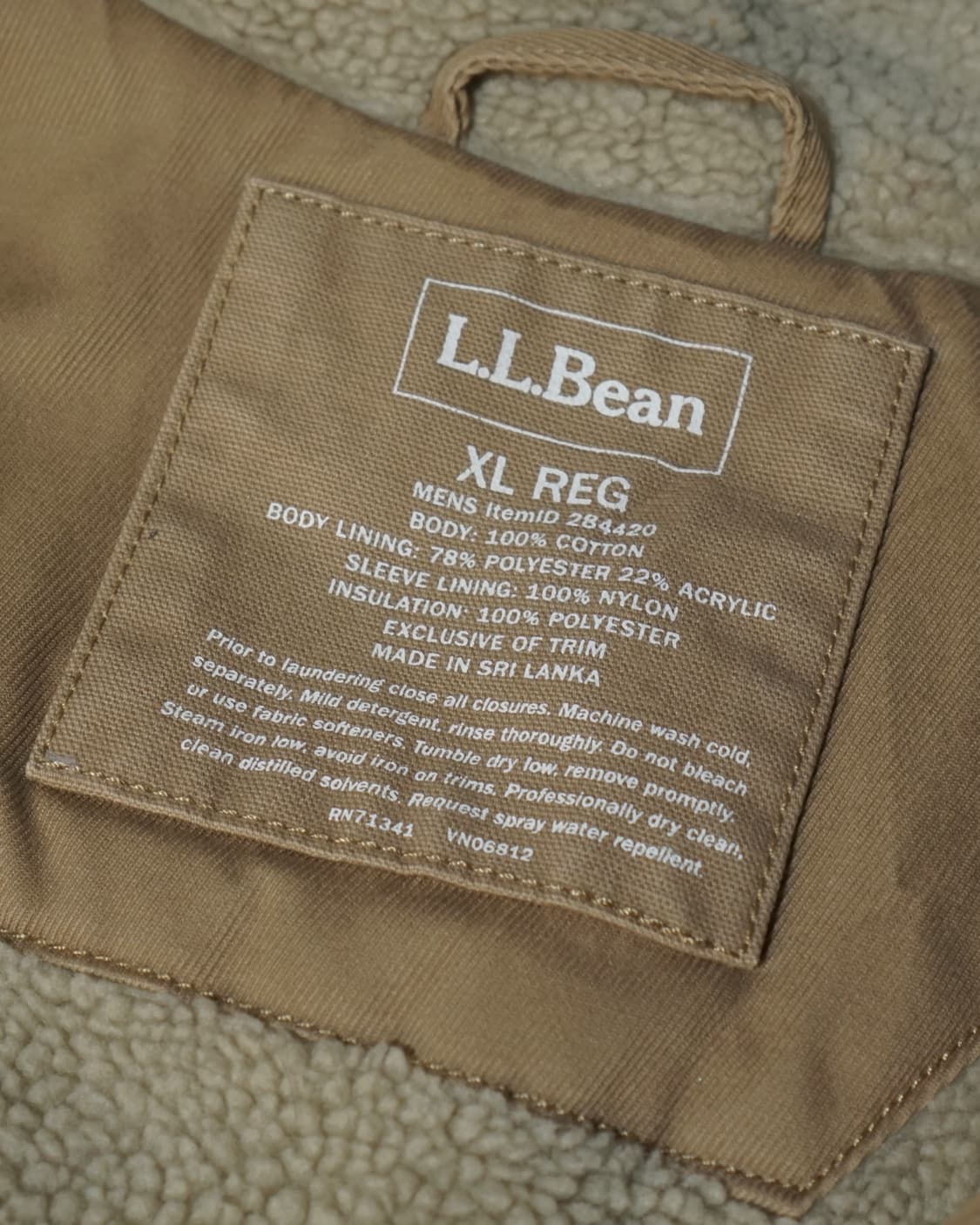 엘엘빈 Thinsulate 워크 자켓 상품이미지7