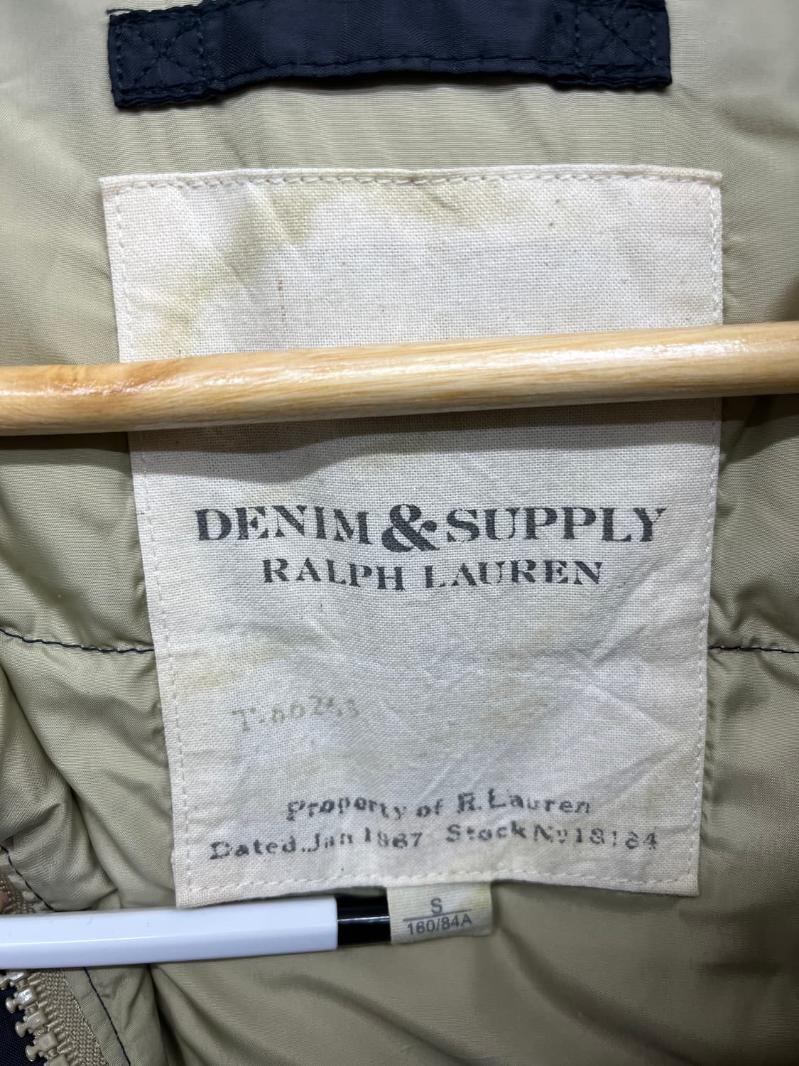 데님앤서플라이 랄프로렌 구스 패딩 S 상품이미지5